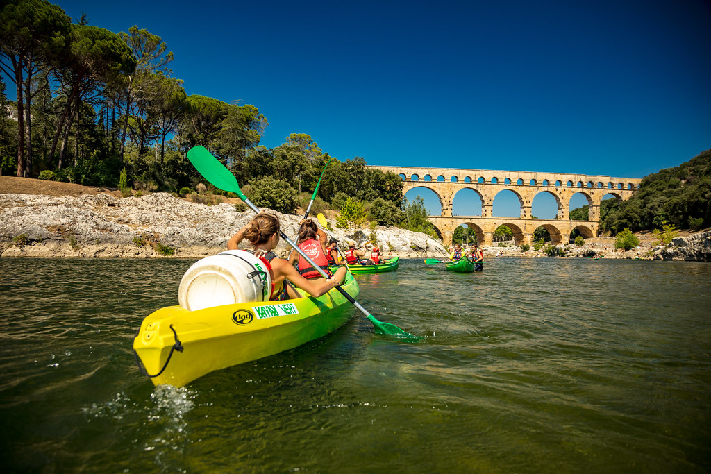 Kayak sur le Gardon